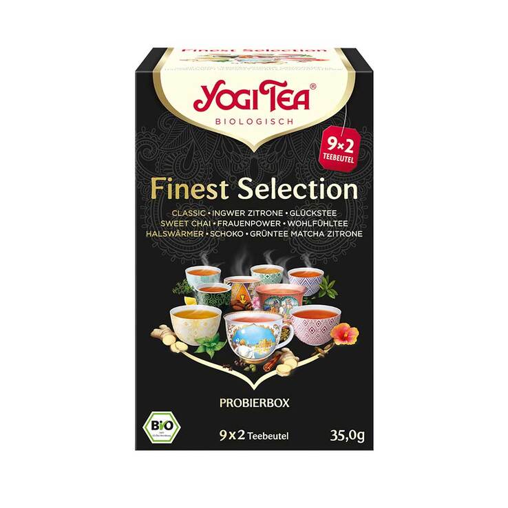 Yogi Tea Finest Selection Filterbeutel, 9X2 St