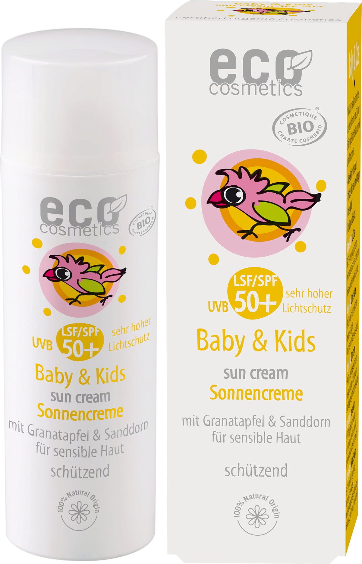 eco cosmetics  Baby & Kids Sonnencreme LSF 50+, 50 ml