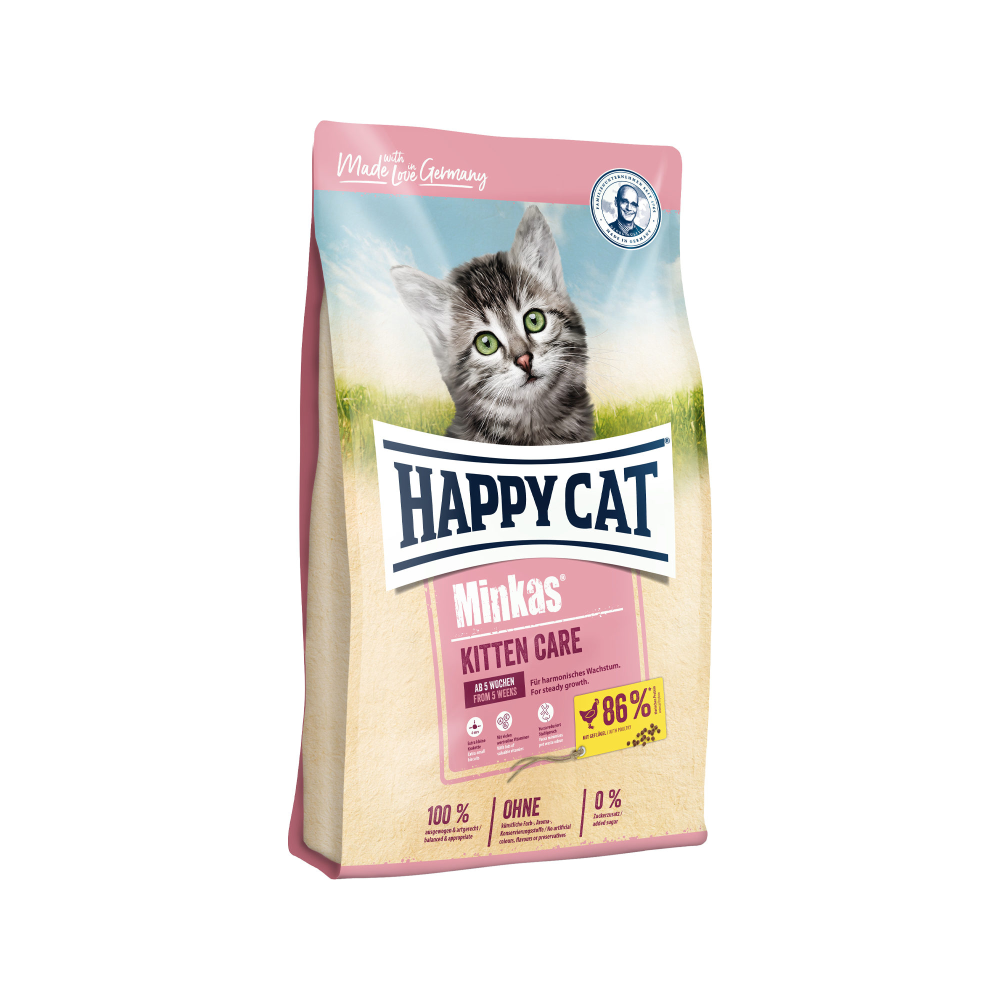 Happy Cat Minkas Kitten Care Gevogelte