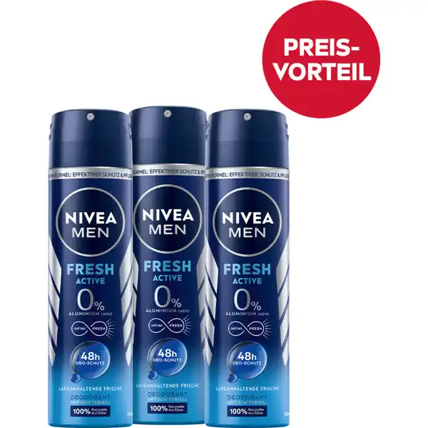 Deospray Fresh Active Vorteilsset