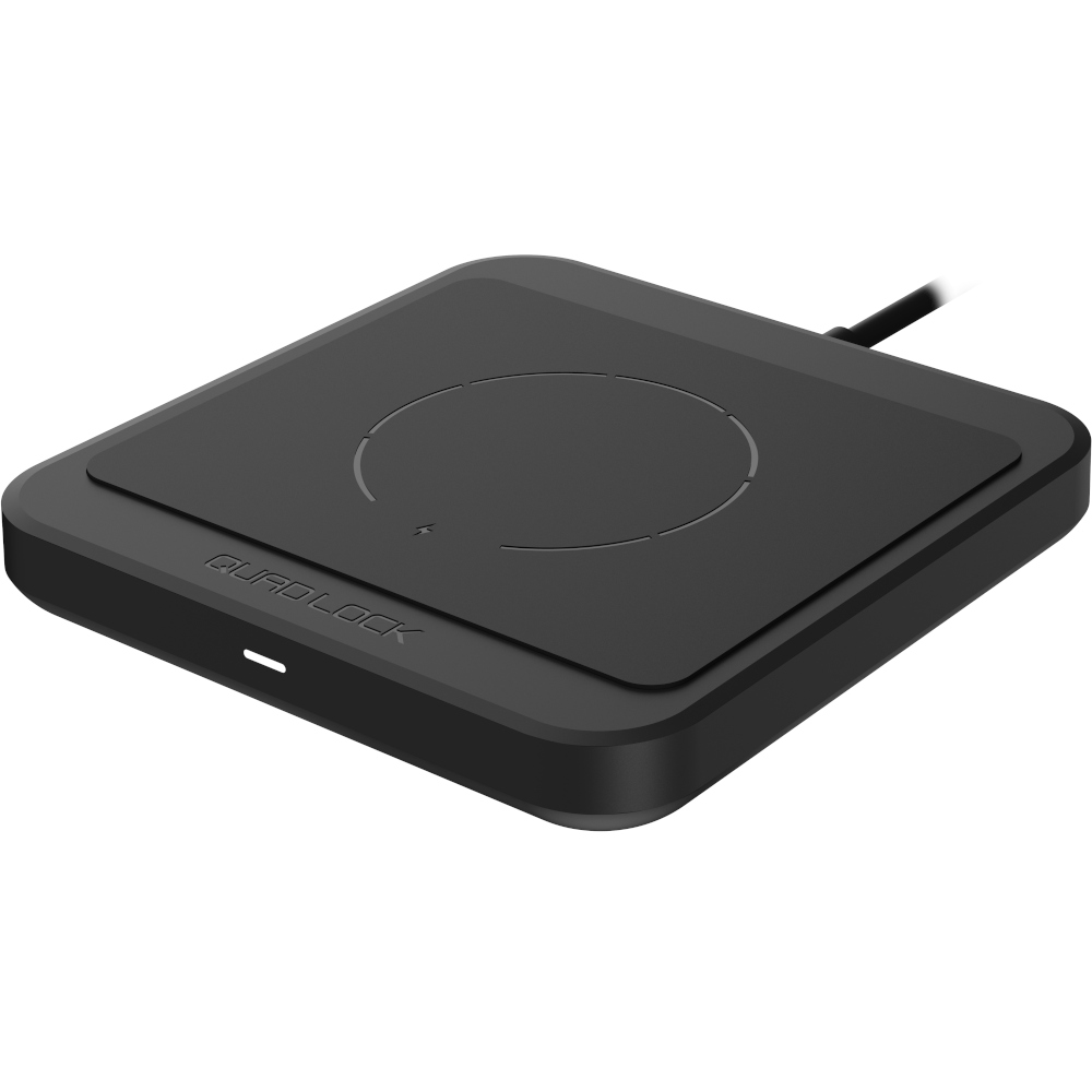 Quad Lock - Support bureau Wireless Charging Pad Noir