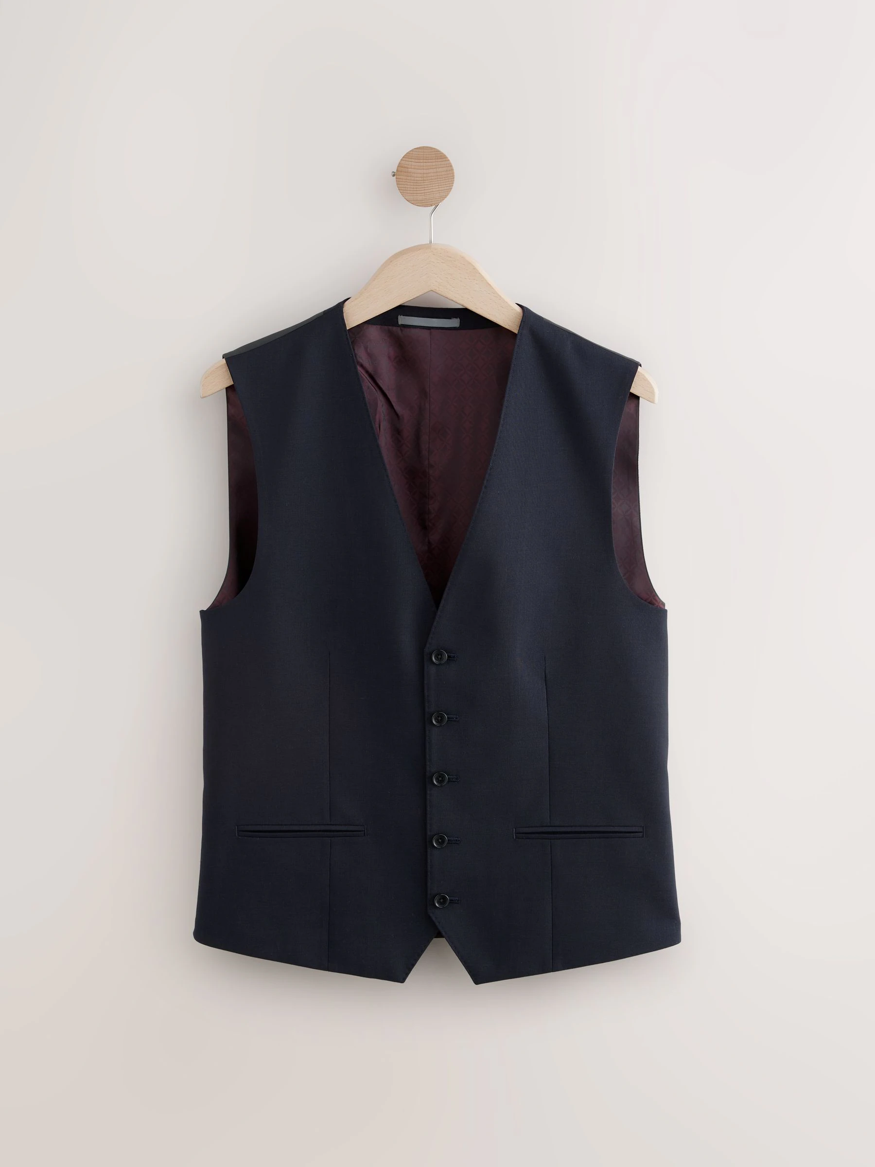Donkerblauw - Signature Nova Fides wollen gilet