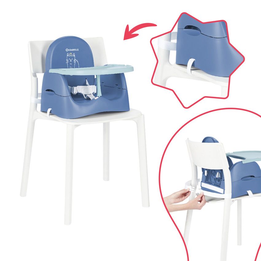 Réhausseur de chaise - Chat - Ecru