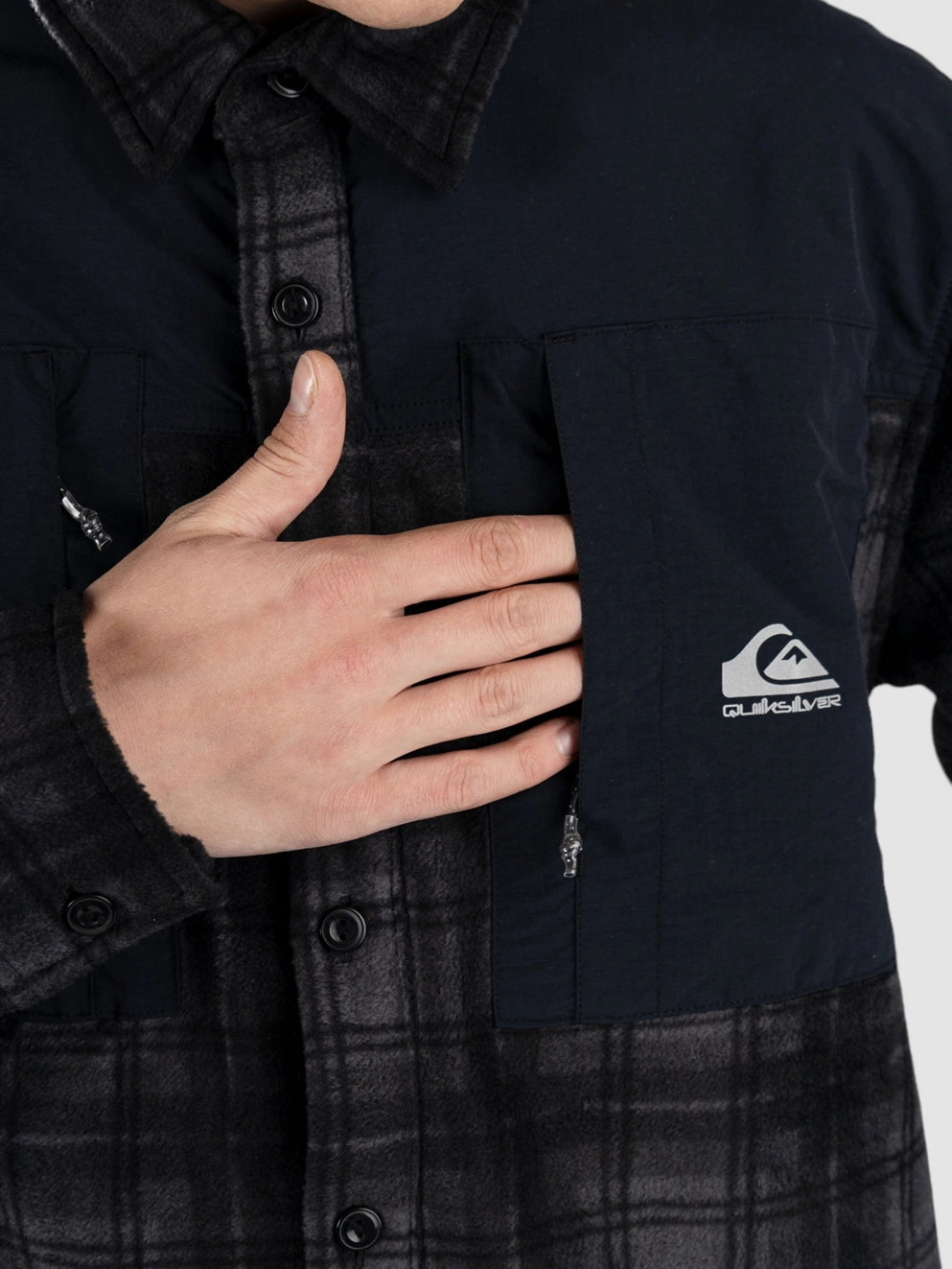 Quiksilver North Seas Shirt tarmac north seas