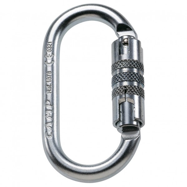 C.A.M.P. - Steel Oval 2 Lock -Stahlkarabiner - Mousqueton en acier