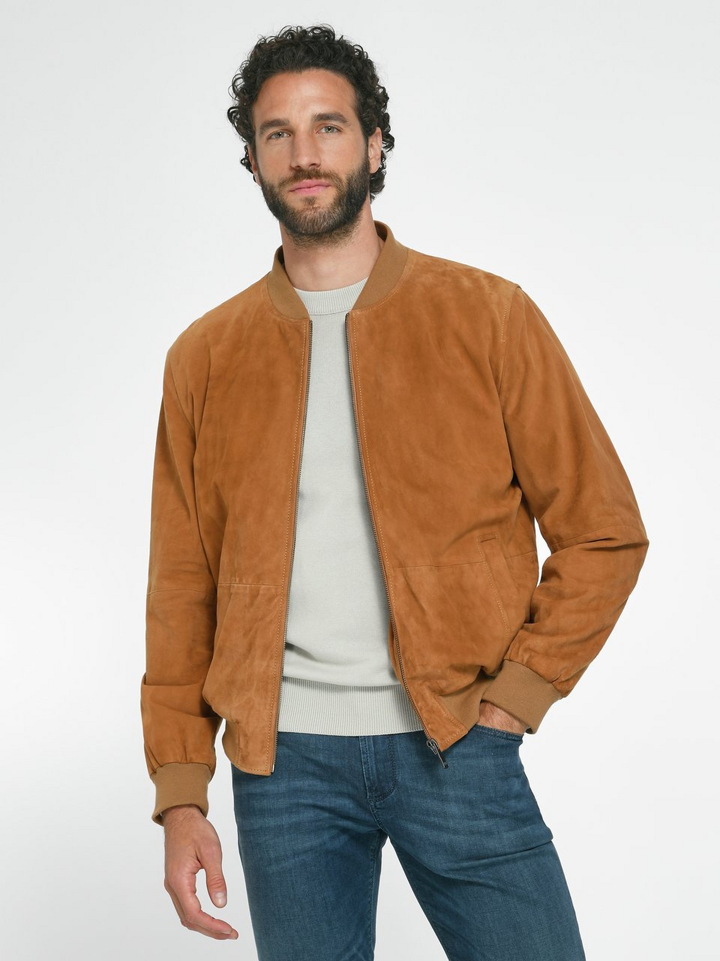 Lederblouson
