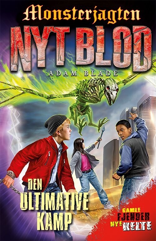 Monsterjagten - Nyt Blod 4: Den Ultimative Kamp - Adam Blade - Bog