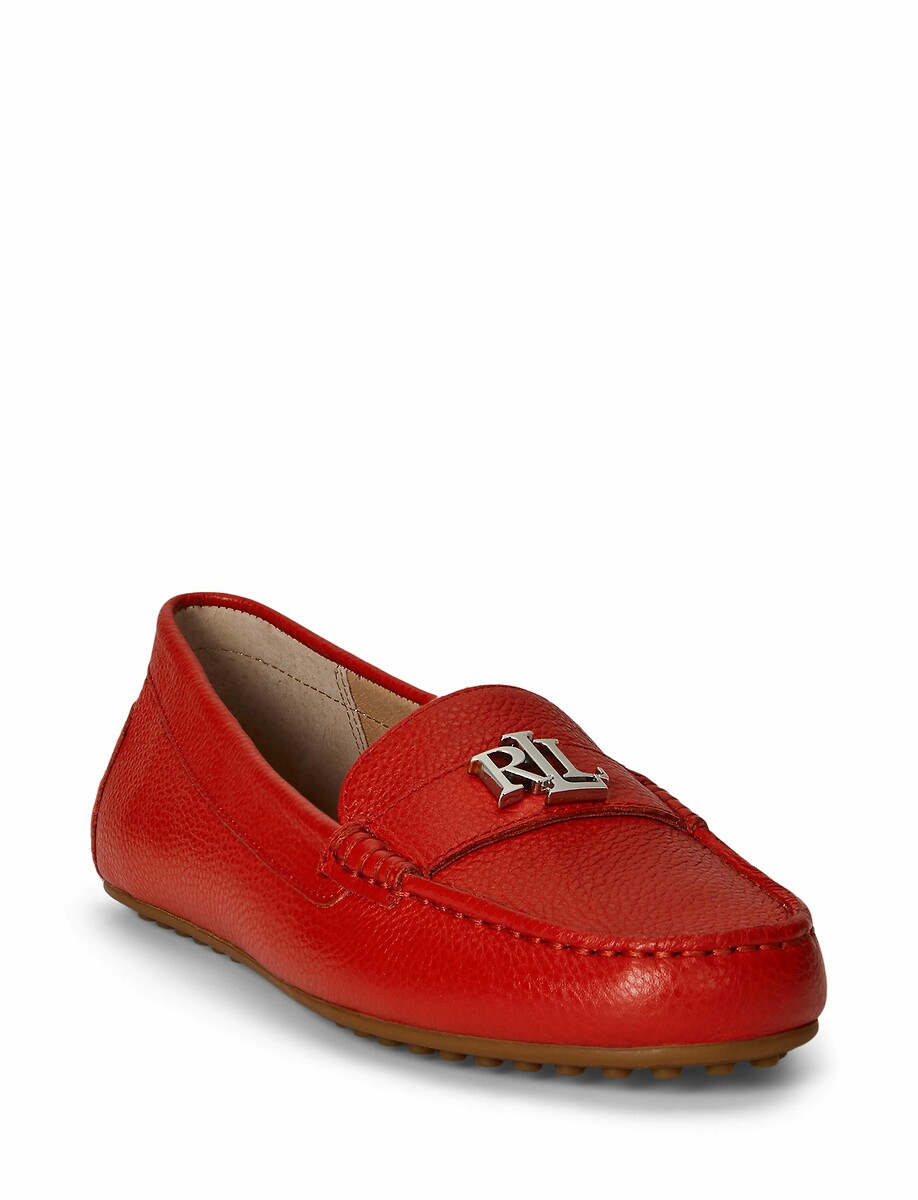 LAUREN RALPH LAUREN<br>Mocassins de couro Barnsbury