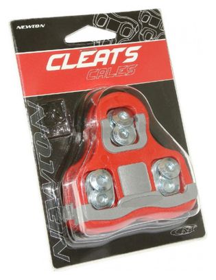 CALE PEDALE NEWTON TYPE LOOK KEO ROUGE BI-MATIERE ANGLE 6°(PAIRE)