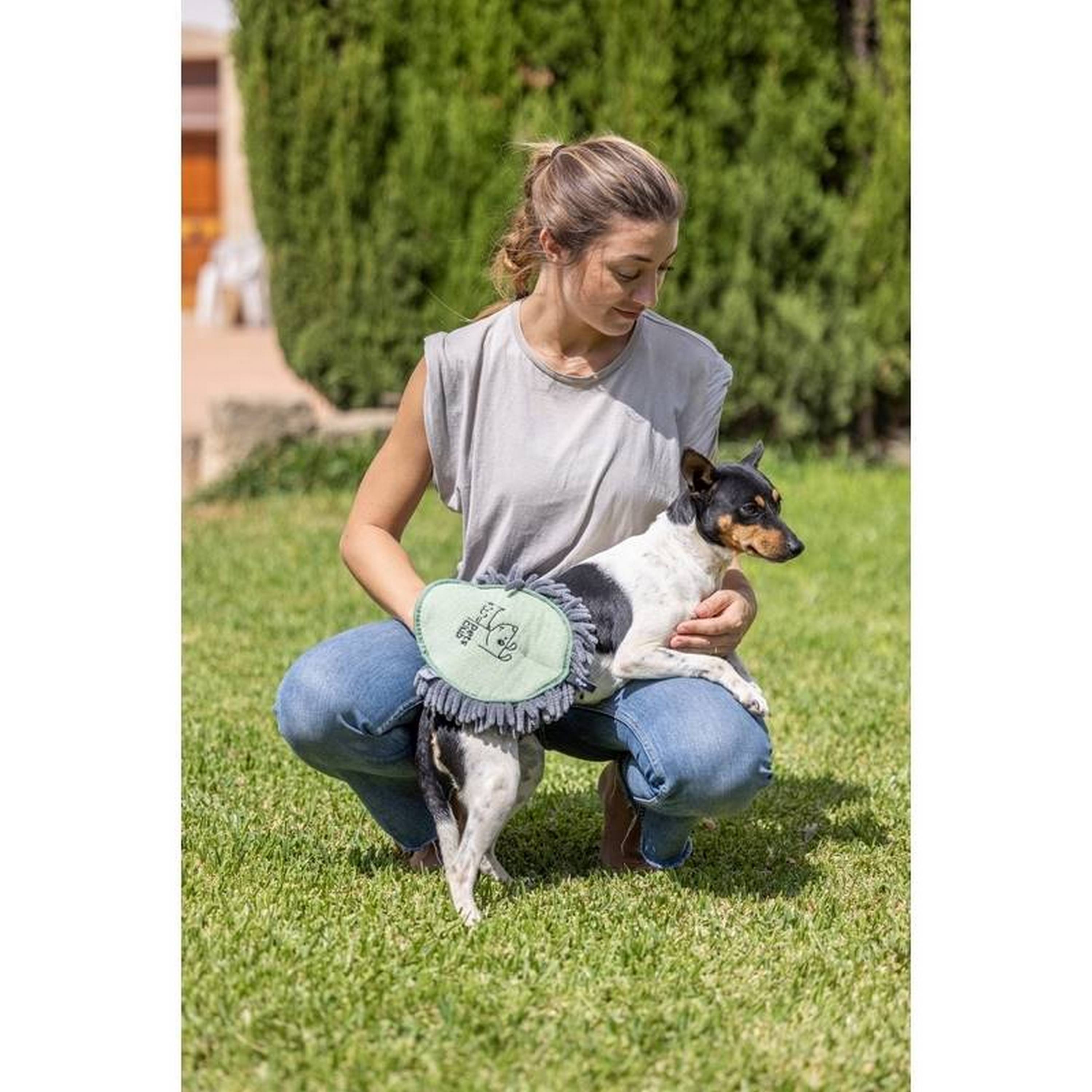 Luva de microfibra Pets Club