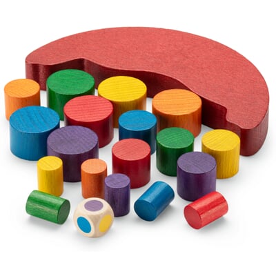 Balance-Spiel Buchenholz