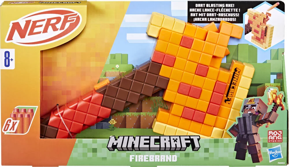 NERF MINECRAFT FIREBRAND