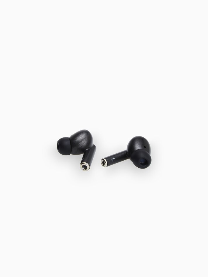 Fones de ouvido sem fio True Wireless com controle por toque - Preto