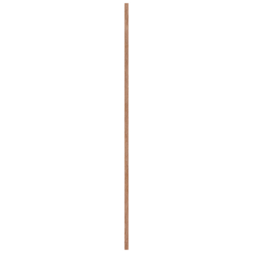 Lat geschaafd hardhout 9x44 mm 270 cm