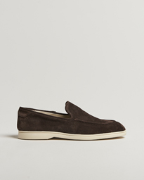 CQP Debonair Suede Loafers Chocolate