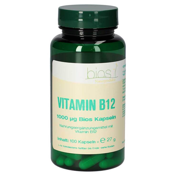 Vitamin B12 1000 µg Bios Kapseln, 100 St