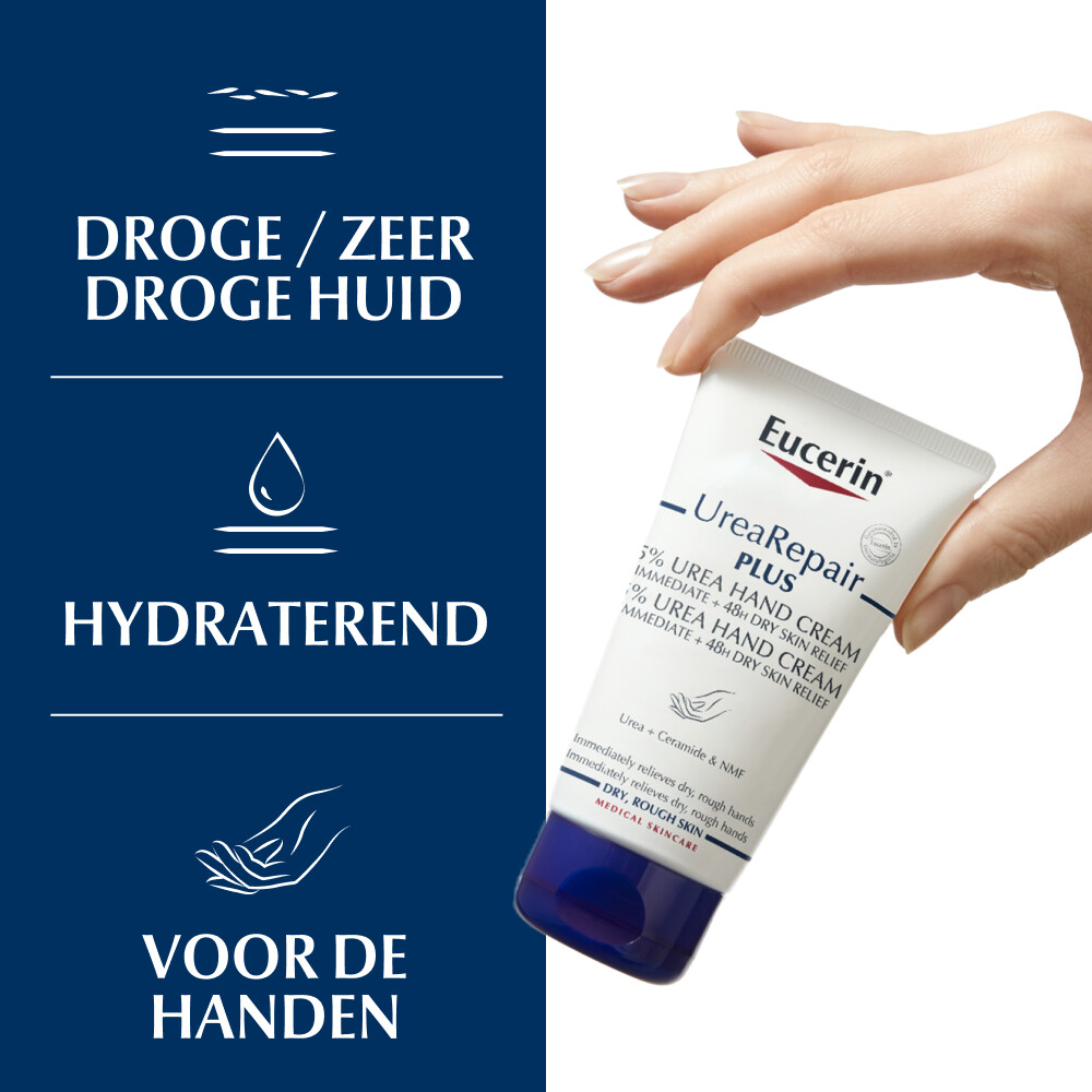Eucerin UreaRepair PLUS Handcrème 5% Urea75 ml