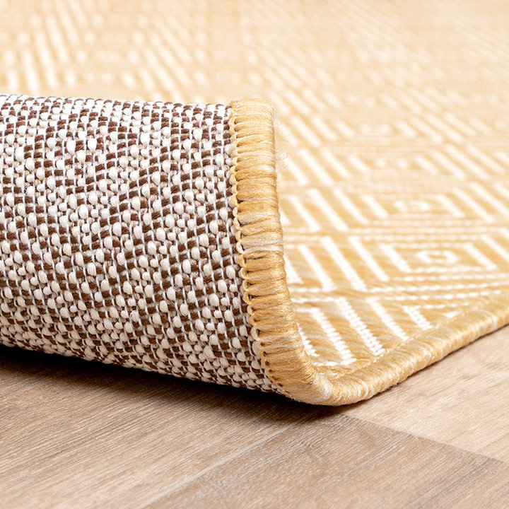 Buitenkleed - Summer Tile Geel