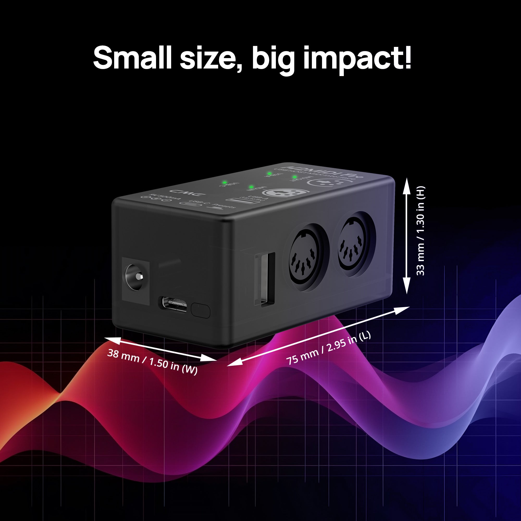CME H2MIDI Pro MIDI-interface