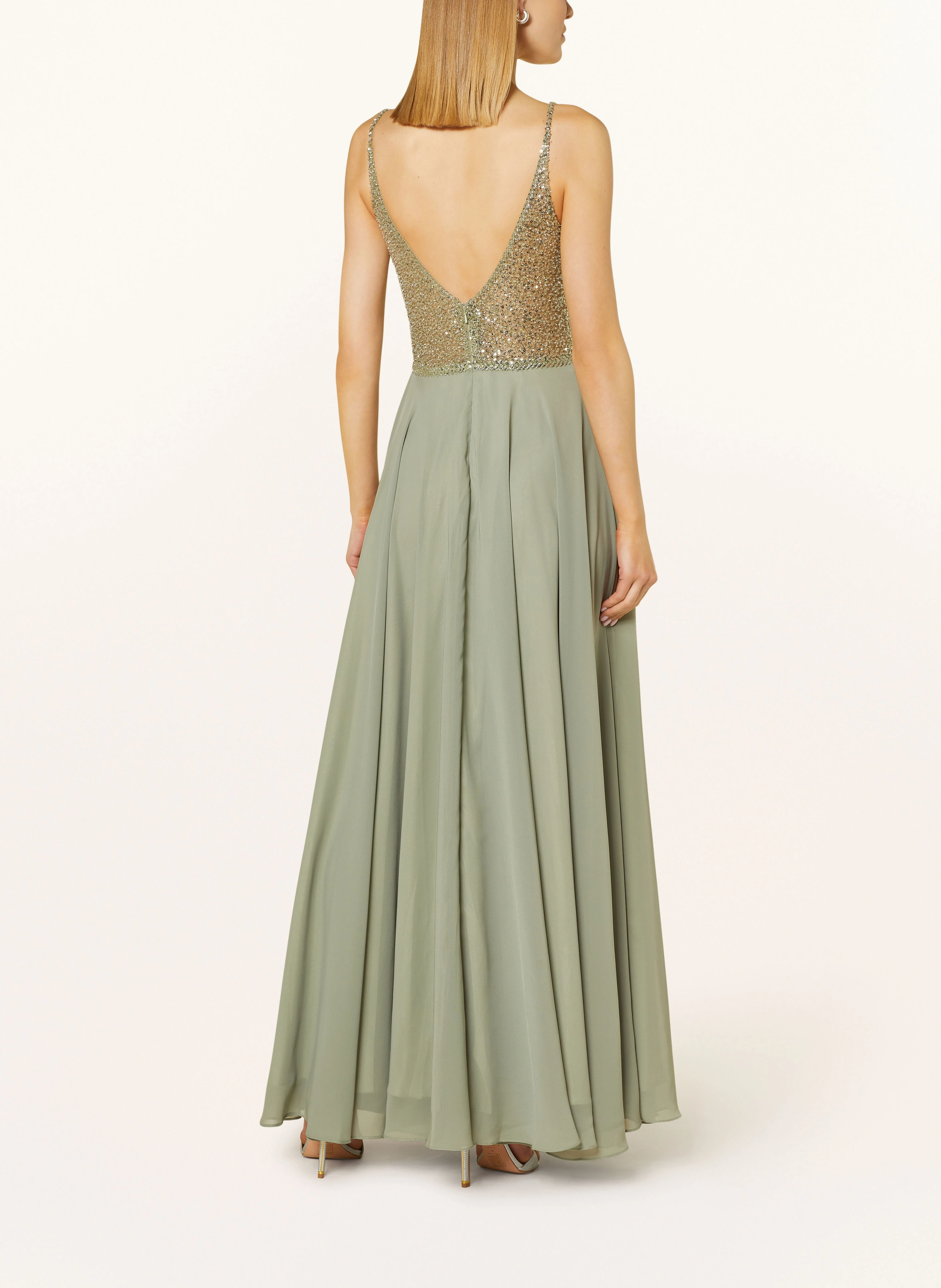 Hey Kyla Abendkleid mit Pailetten und Schmucksteinen