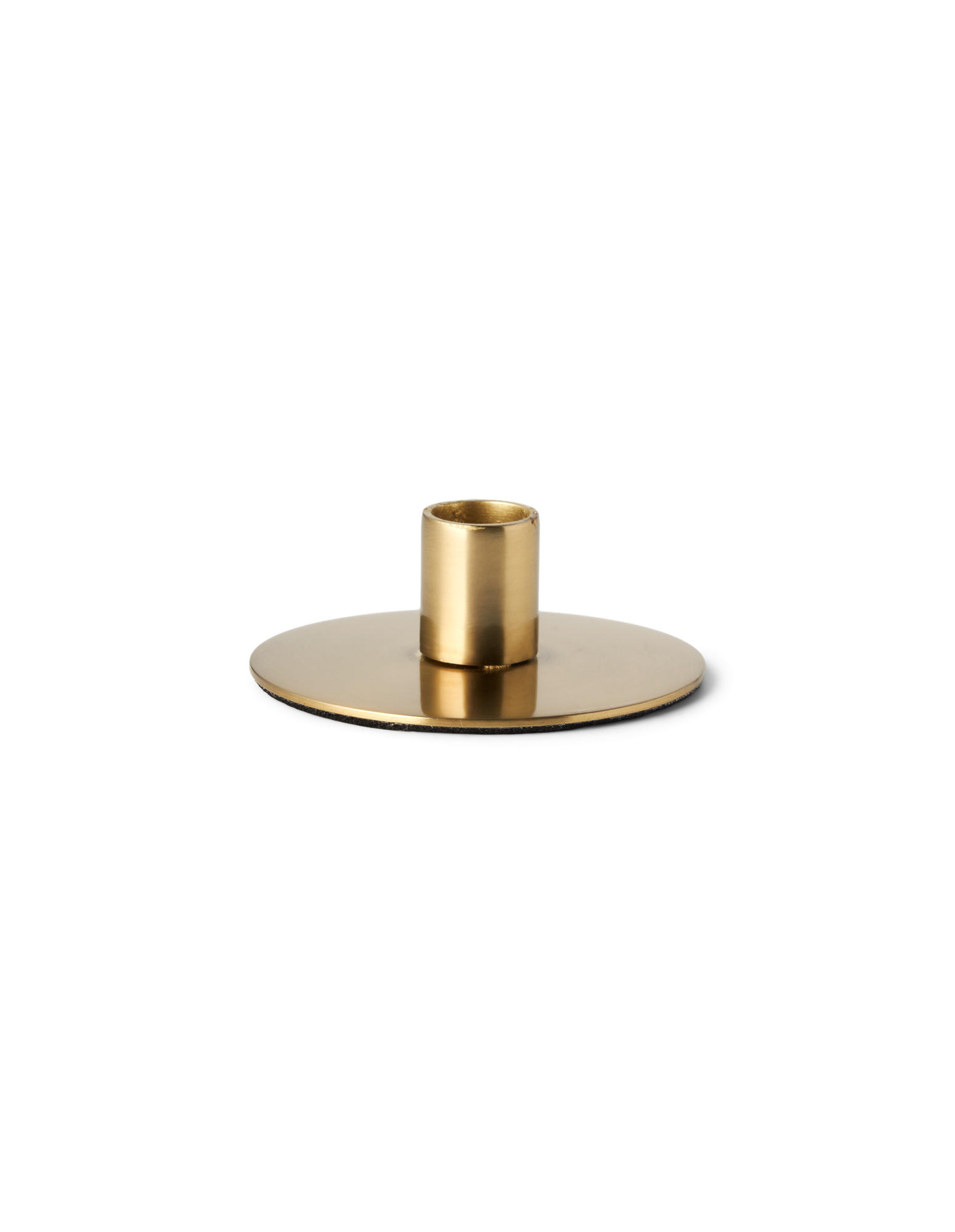 Lysestage | Metal. 6 x 1,2 x 2 cm. | Gold