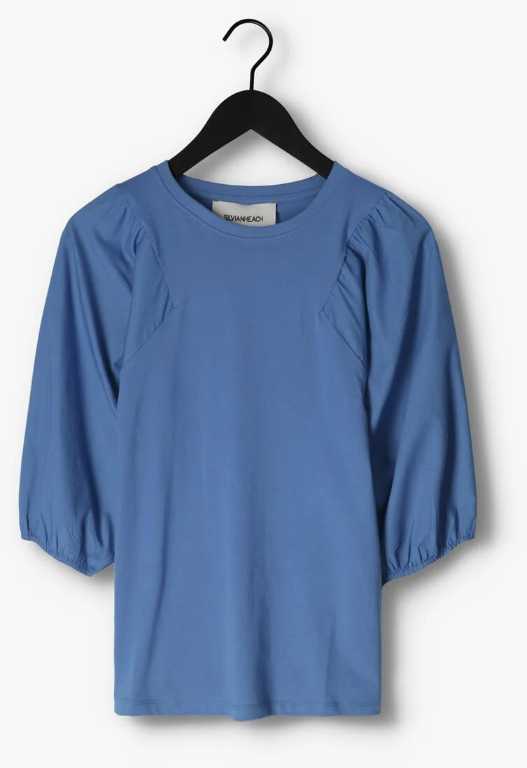 SILVIAN HEACH blauwe silvian heach top gpp23071ts