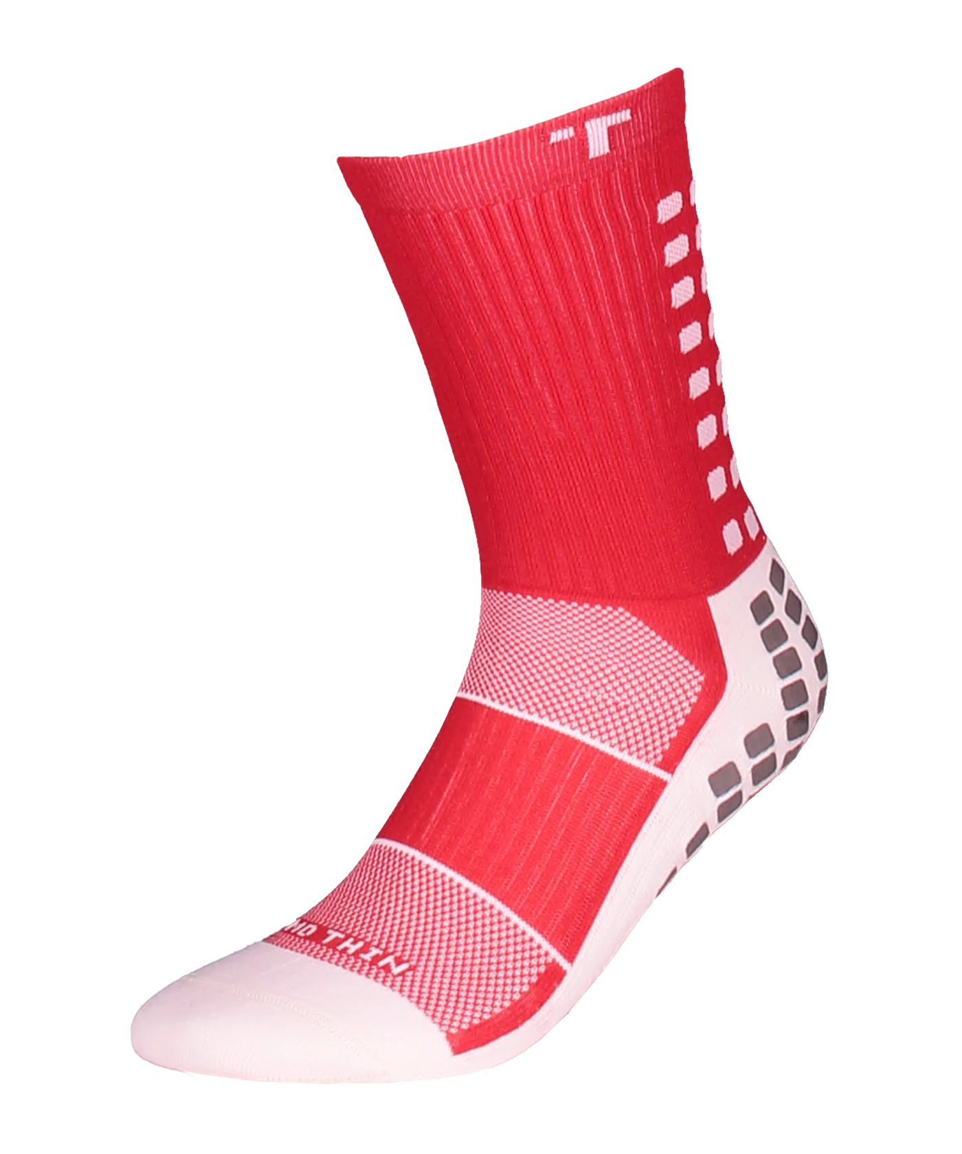TruSox Mid Calf Thin 3.0 Socken Rot Weiss