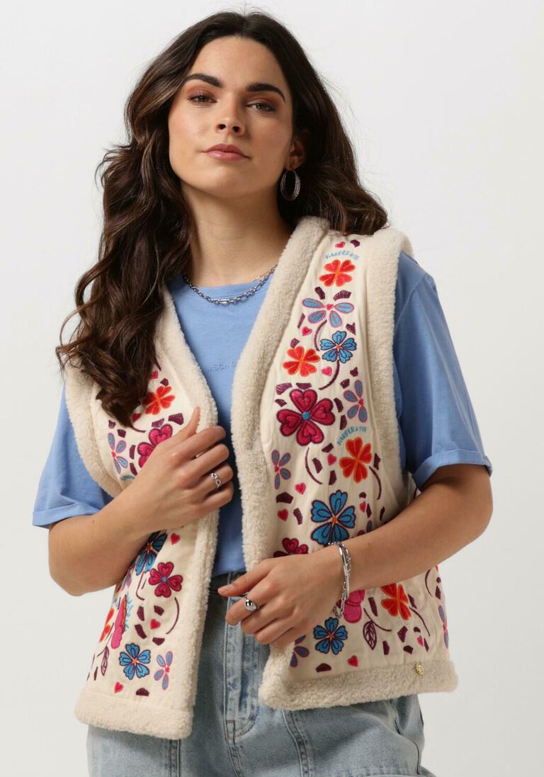 HARPER & YVE ecru harper & yve gilet river-gi