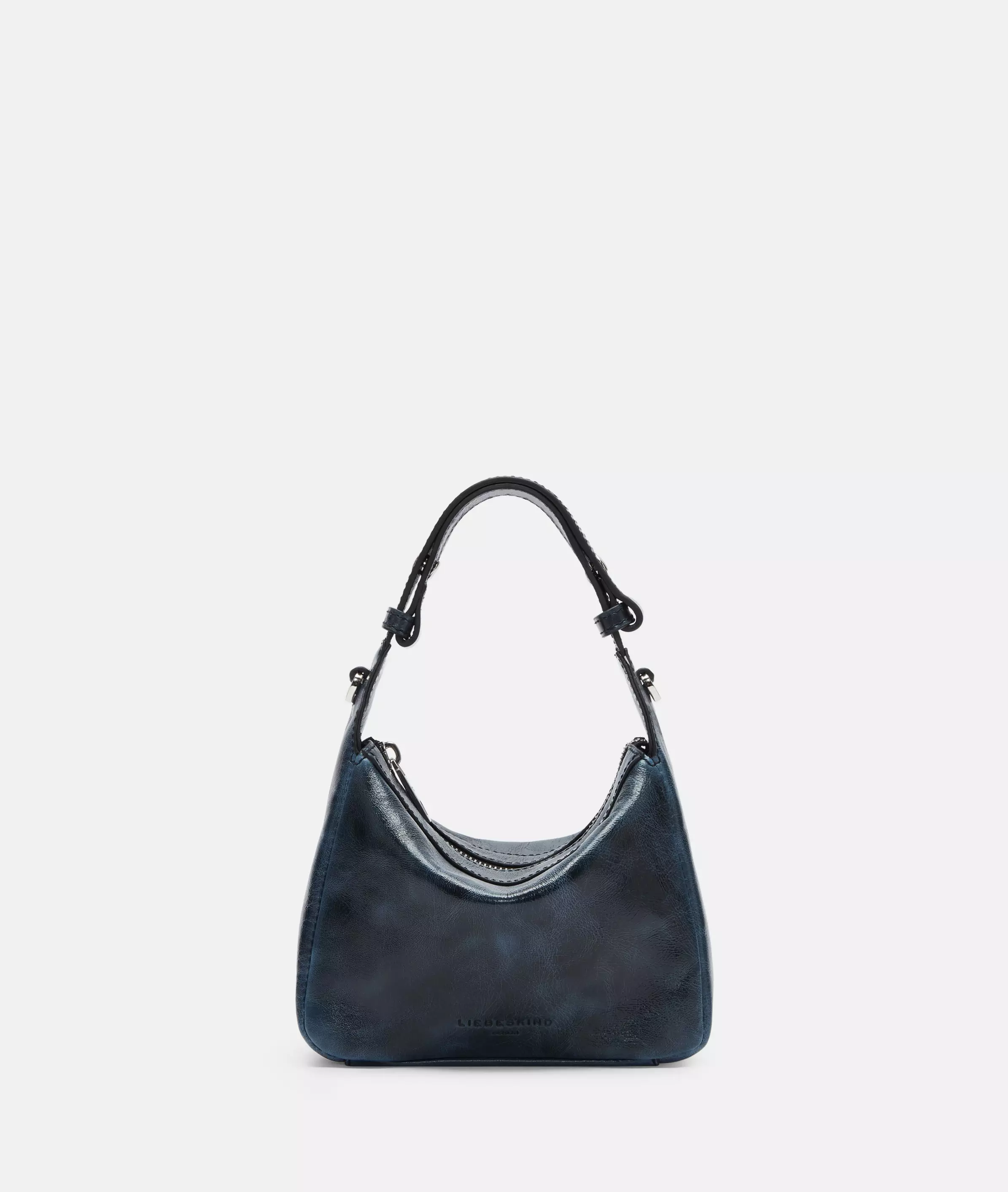Parker Hobo XS Small cowhide bag with two-tone effect and glossy finish