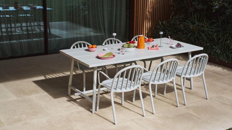 Fatboy Fred tuintafel 220x100 Wave Blue limited edition