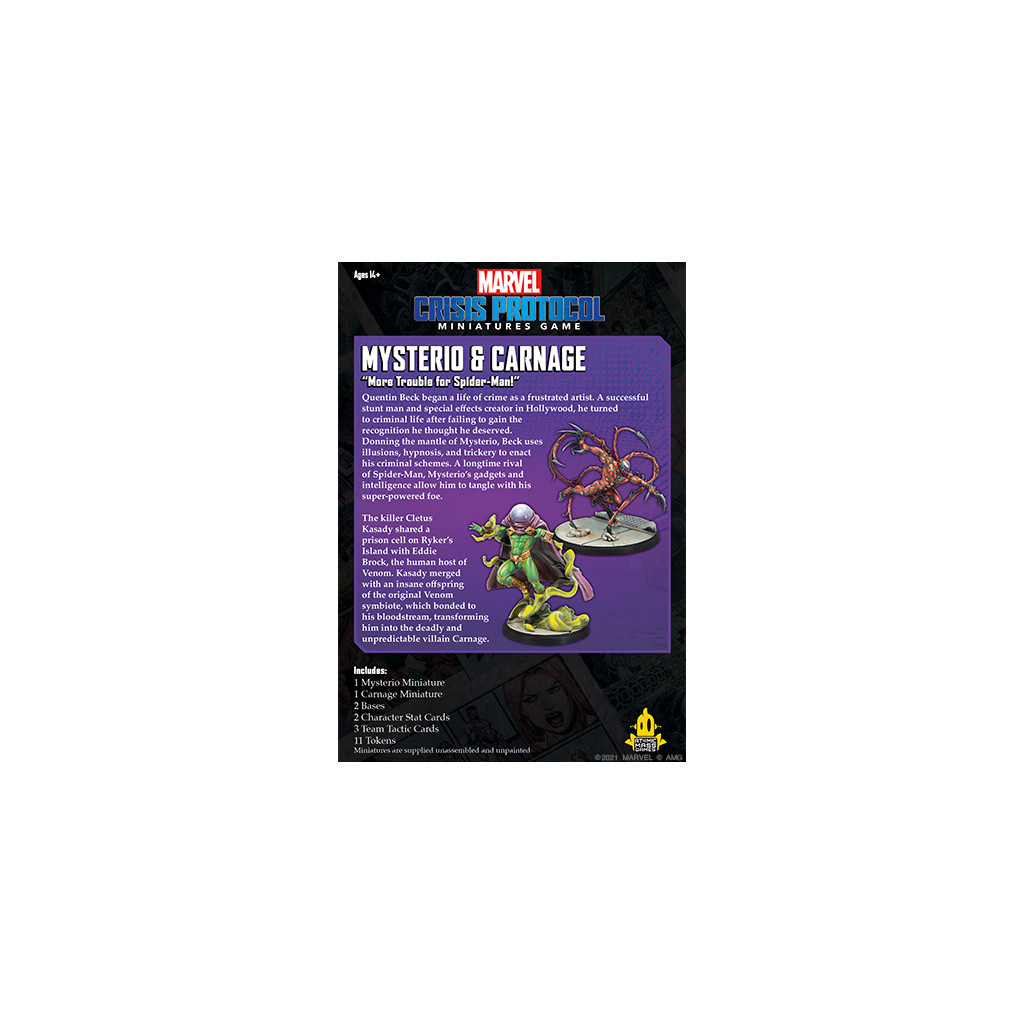 Marvel Crisis Protocol - Mysterio & Carnage