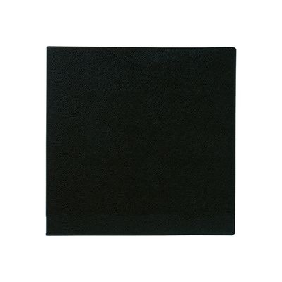 Agenda spiralé Impala Note 16 avec répertoire - 1 semaine sur 2 pages - 16 x 16 cm - noir - Quo Vadis