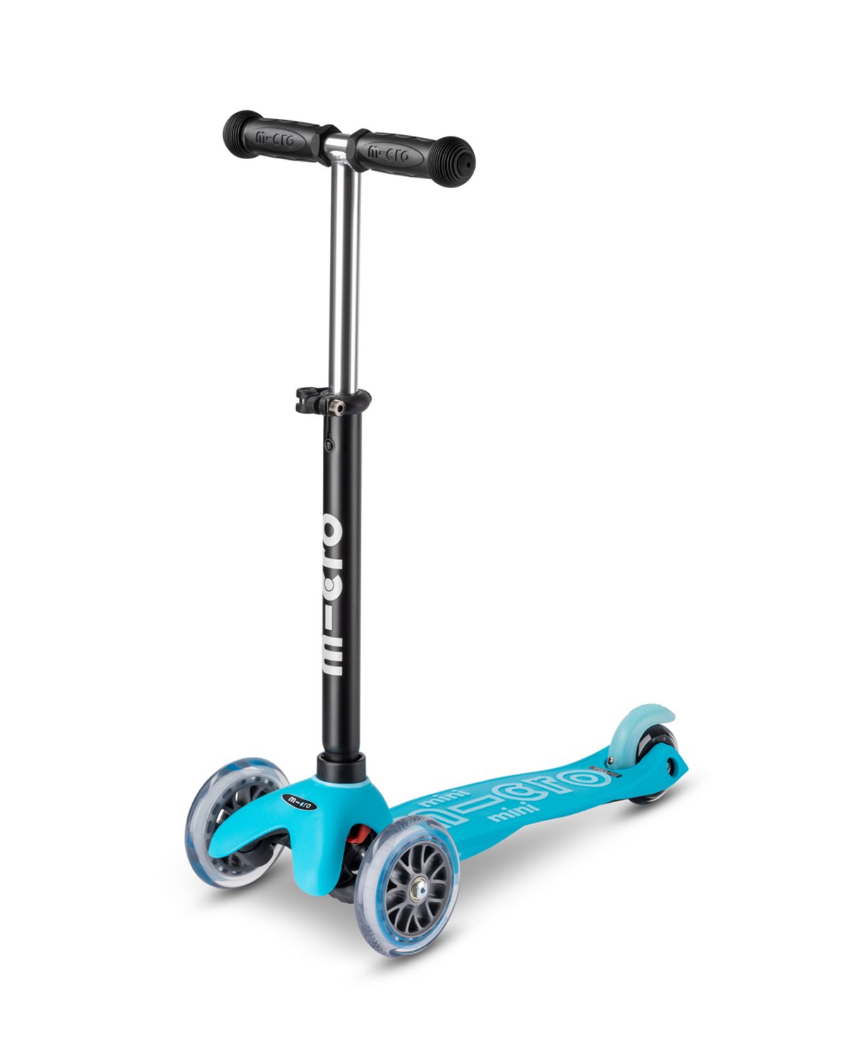 Sparkesykkel og Løpesykkel M/ Foreldrehåndtak – Micro Mini2go Deluxe Plus | 18m-5år