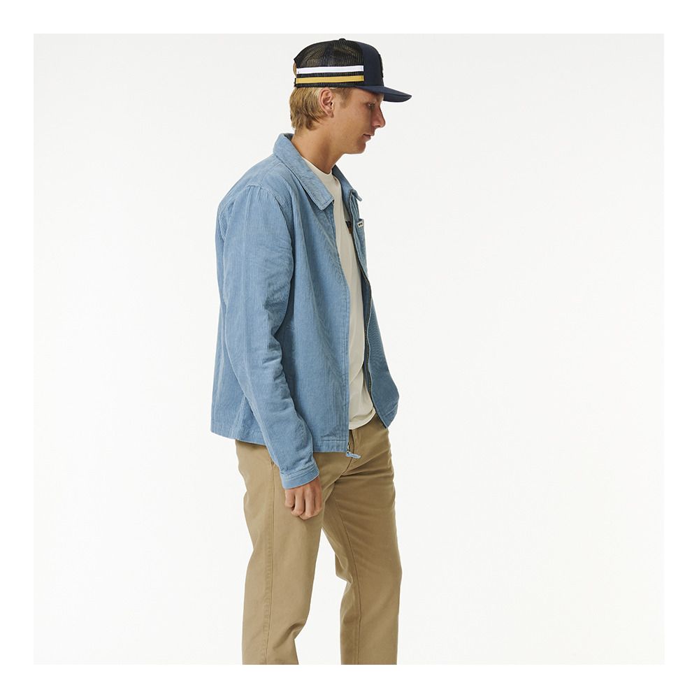Rip Curl SURF REVIVAL CORD - Veste Homme dusty blue