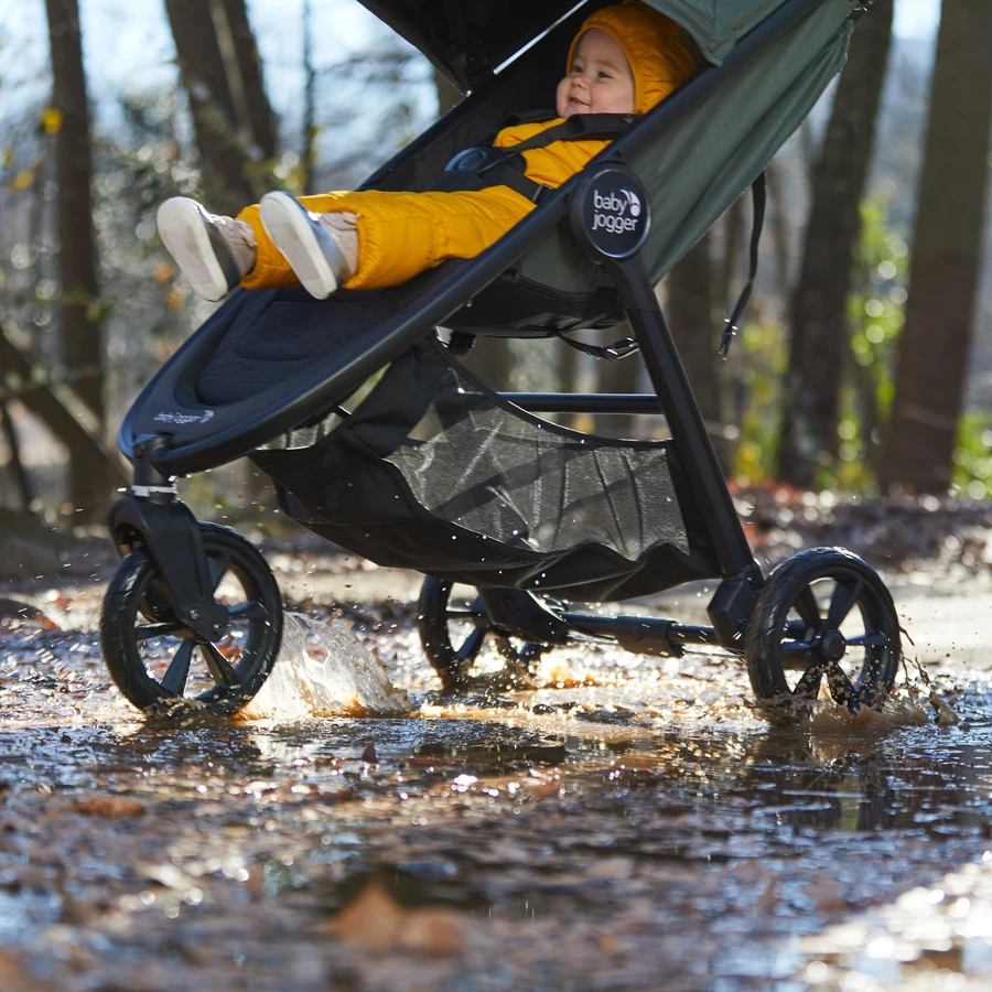 baby jogger Kombi-Kinderwagen City Mini GT2 Opulent Black inklusive Babywanne und Sicherheitsbügel