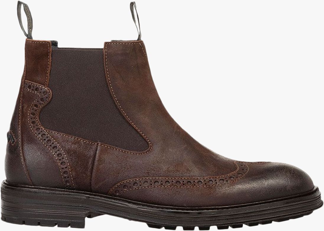 FLORIS VAN BOMMEL bruine floris van bommel chelsea boots sfm-60045