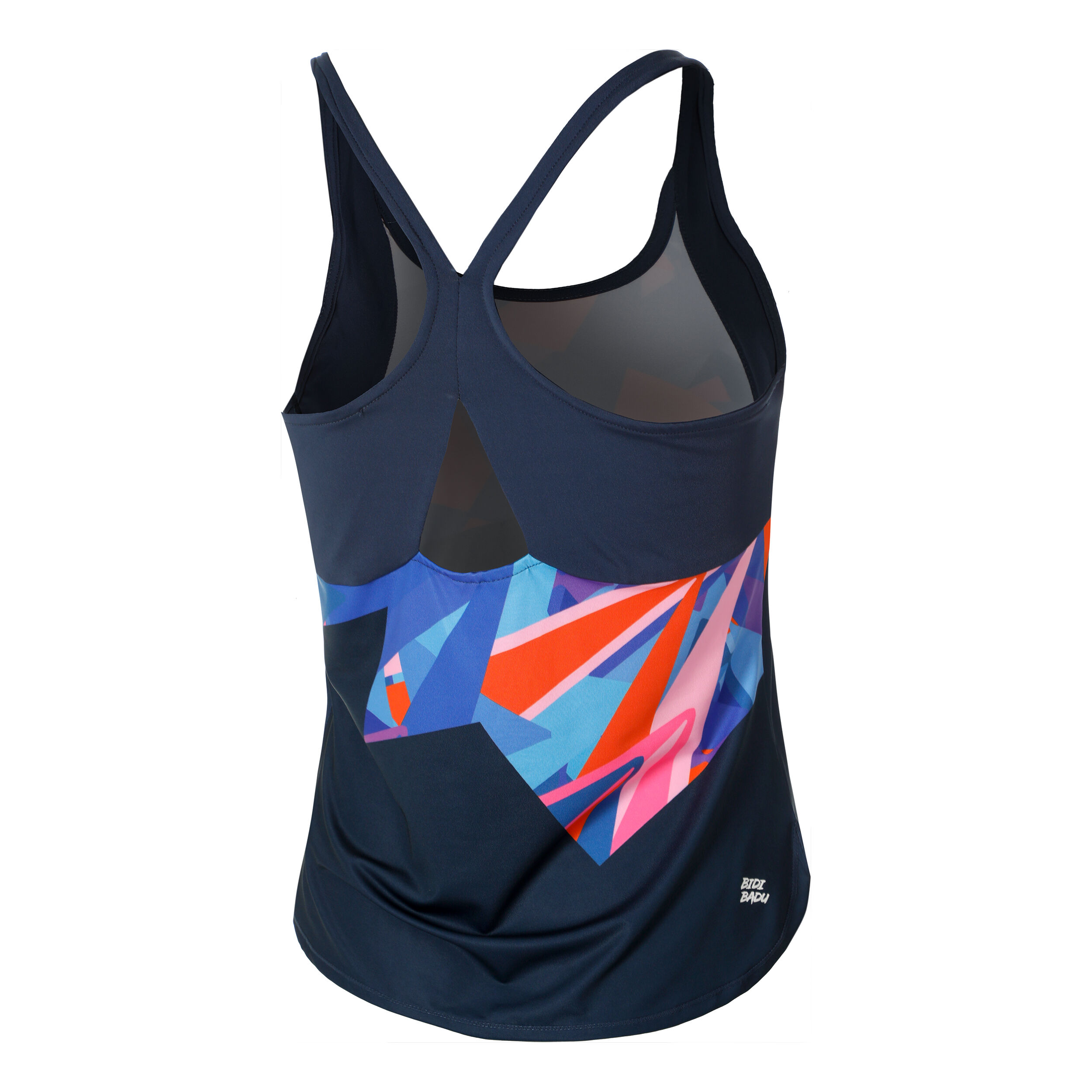 BIDI BADU Spike Débardeur Tank Top Femmes - Bleu Foncé , Multicouleur