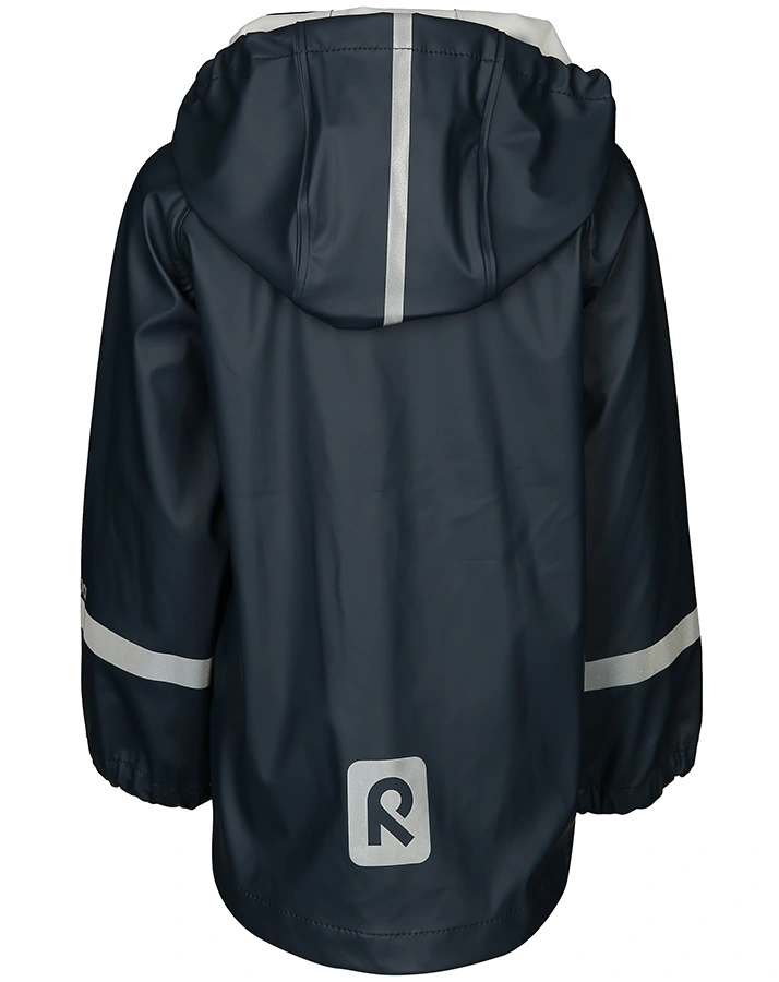 Regenjacke LAMPI mit abnehmbarer Kapuze in navy