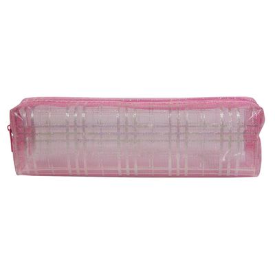 Trousse carrée - 1 compartiment - rose/argent - Bagtrotter