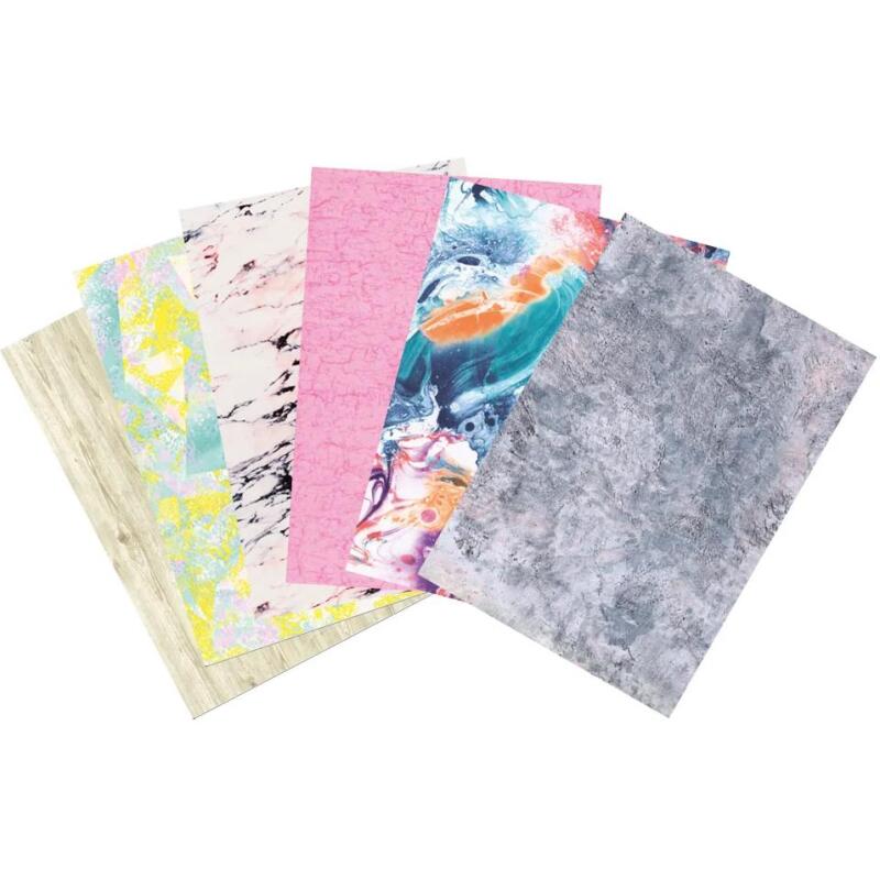 Décopatch PS30G19C - Lot de 30 Feuilles 30x40 cm, Motifs Scolaires assortis - Assortiment