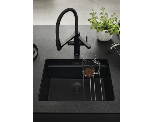 Blanco keukenkraan met filterfunctie en kokend heet water DRINK.HOT EVOL-S PRO matzwart 526634