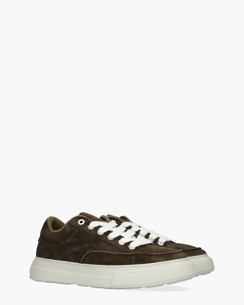 Nubikk Caldera Tora Donkerbruin Herensneakers