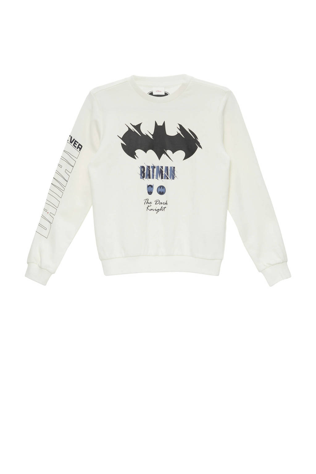 s.Oliver sweater met printopdruk ecru