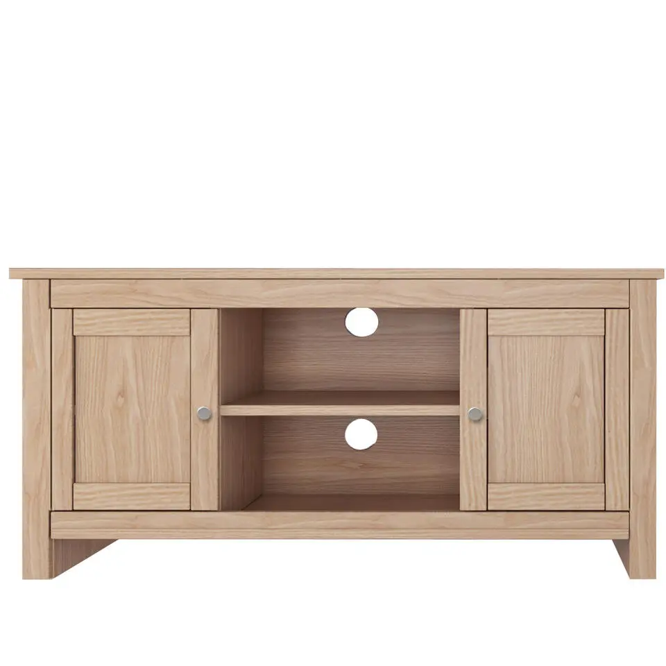 Emerald - TV-meubel met 2 eiken spaanplaatdeuren