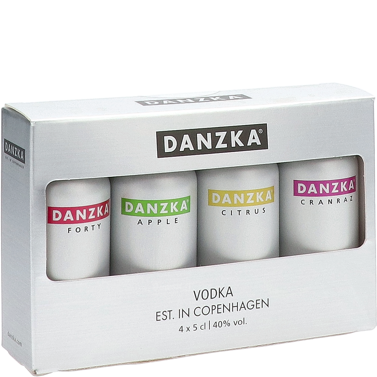 Danzka Proefset 4 flesjes 20 cl