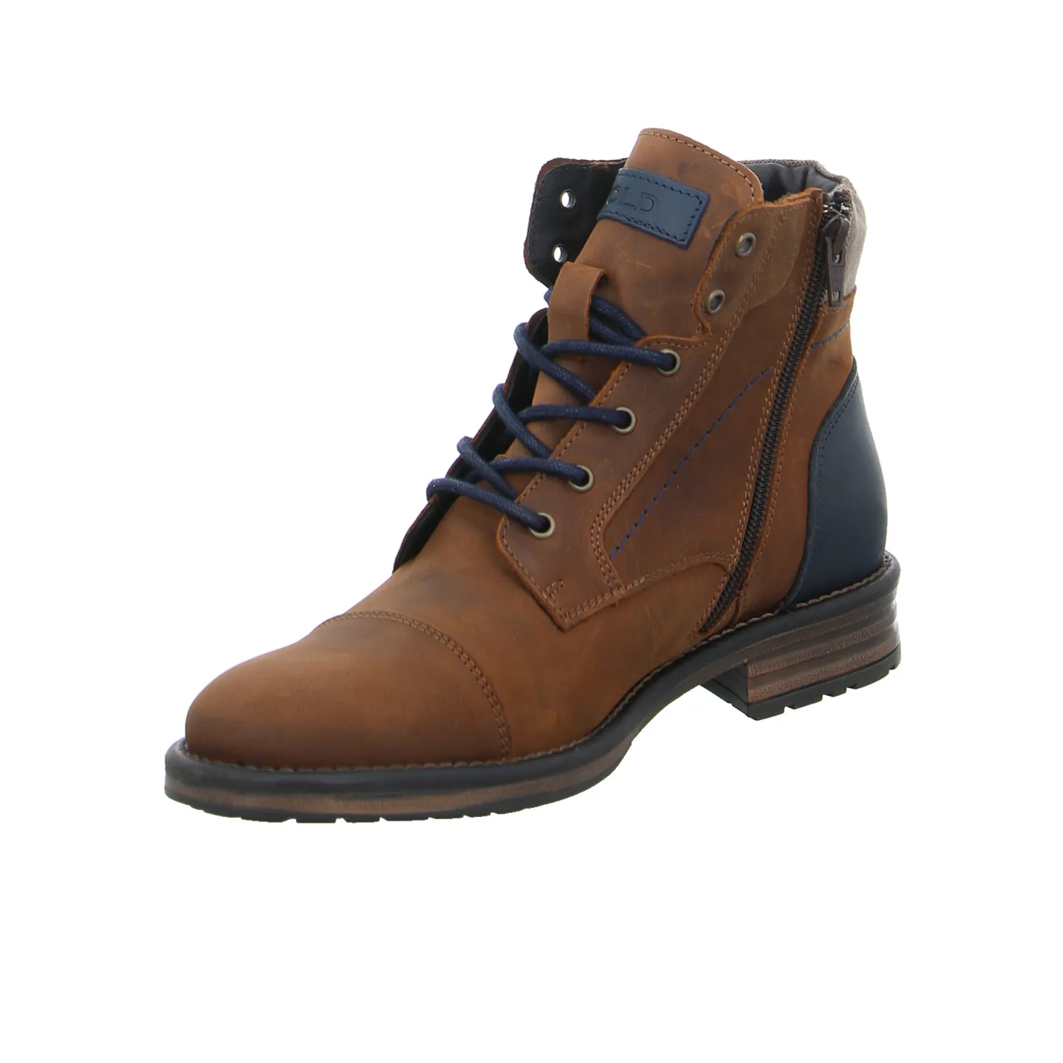 HOLD Boots Braun Leder