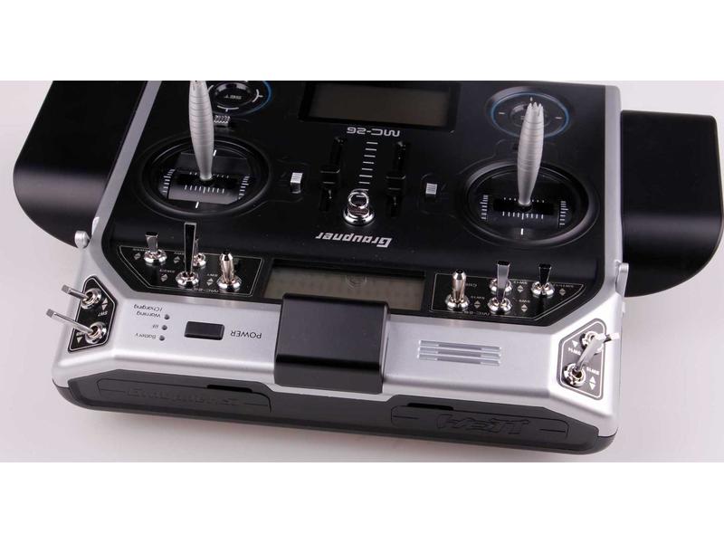 Graupner Fernsteuerung mc-26 16 Kanal, 2.4 GHz HoTT Pultsender mit Graupner HoTT Technologie
