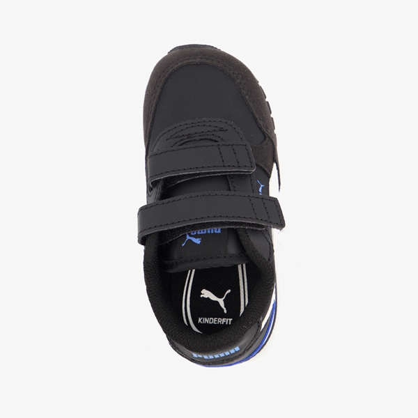 Puma ST Runner V3 kinder sneakers zwart/blauw
