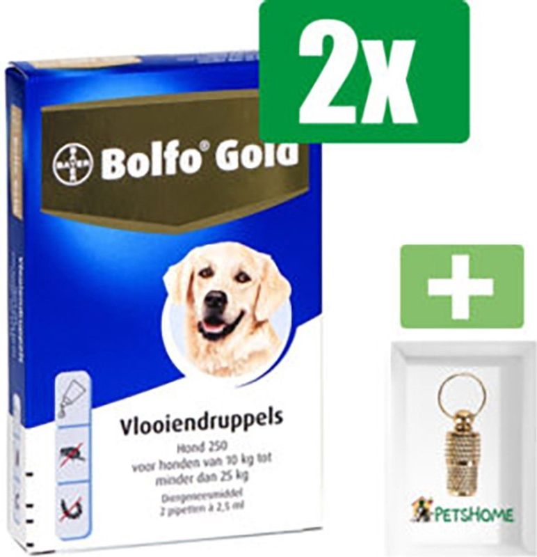 Bolfo Gold - Vlooienbestrijding - Snelle Werking - 4 Pipetten