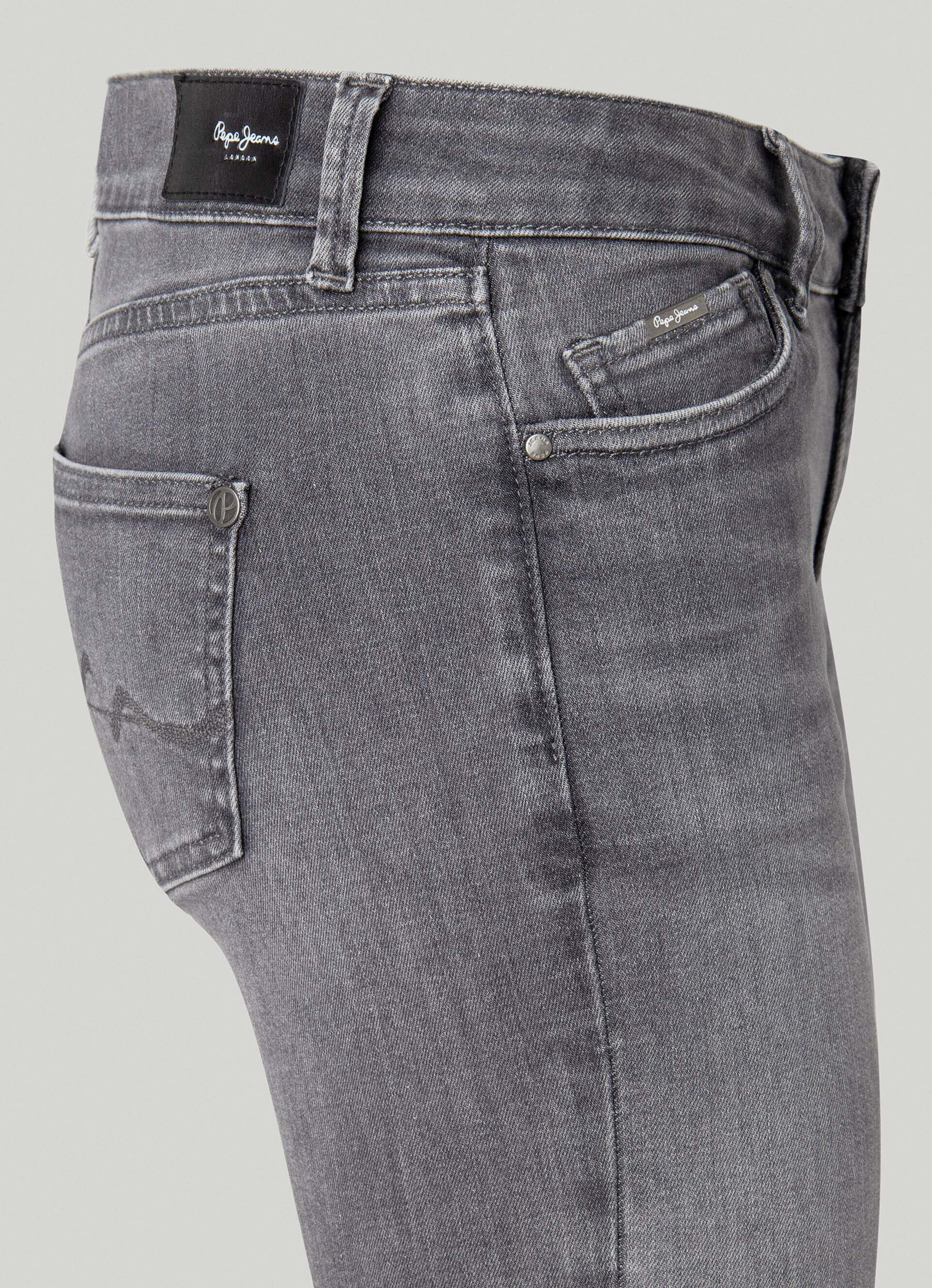 CALÇA JEANS PIXIE FIT SKINNY TIRO TAMANHO MÉDIO - jeans